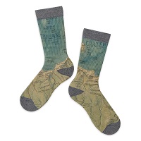 McGovern Maps Socks Crater Lake Map